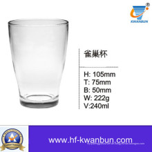Vergleichen Sie hochwertige Glas Tasse Glaswaren Kb-Hn055